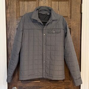 Eddie Bauer Charcoal Quilted Jacket